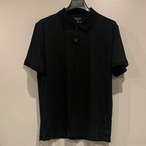 NWT Banana Republic Luxe Touch Performance Black Polo